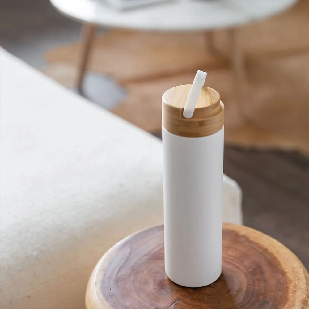 20oz Bamboo Cap Insulated Bottle with Infuser