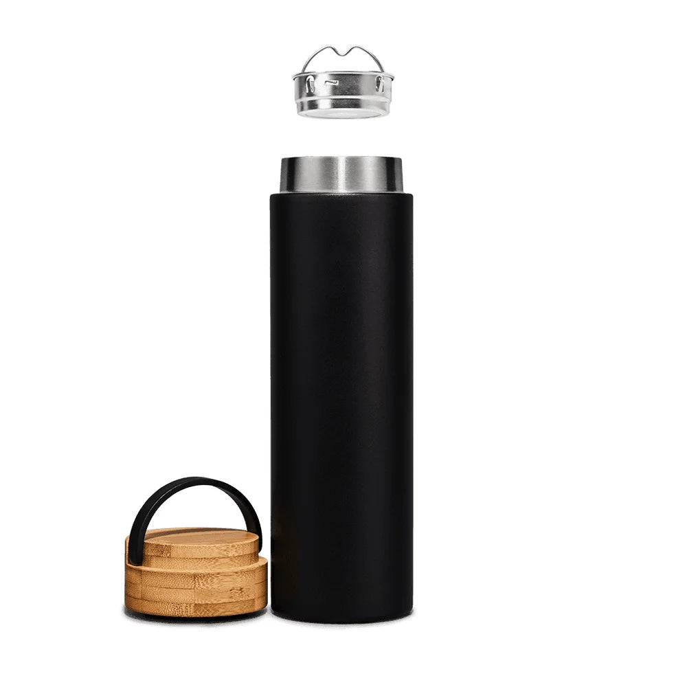 20oz Bamboo Cap Insulated Bottle with Infuser